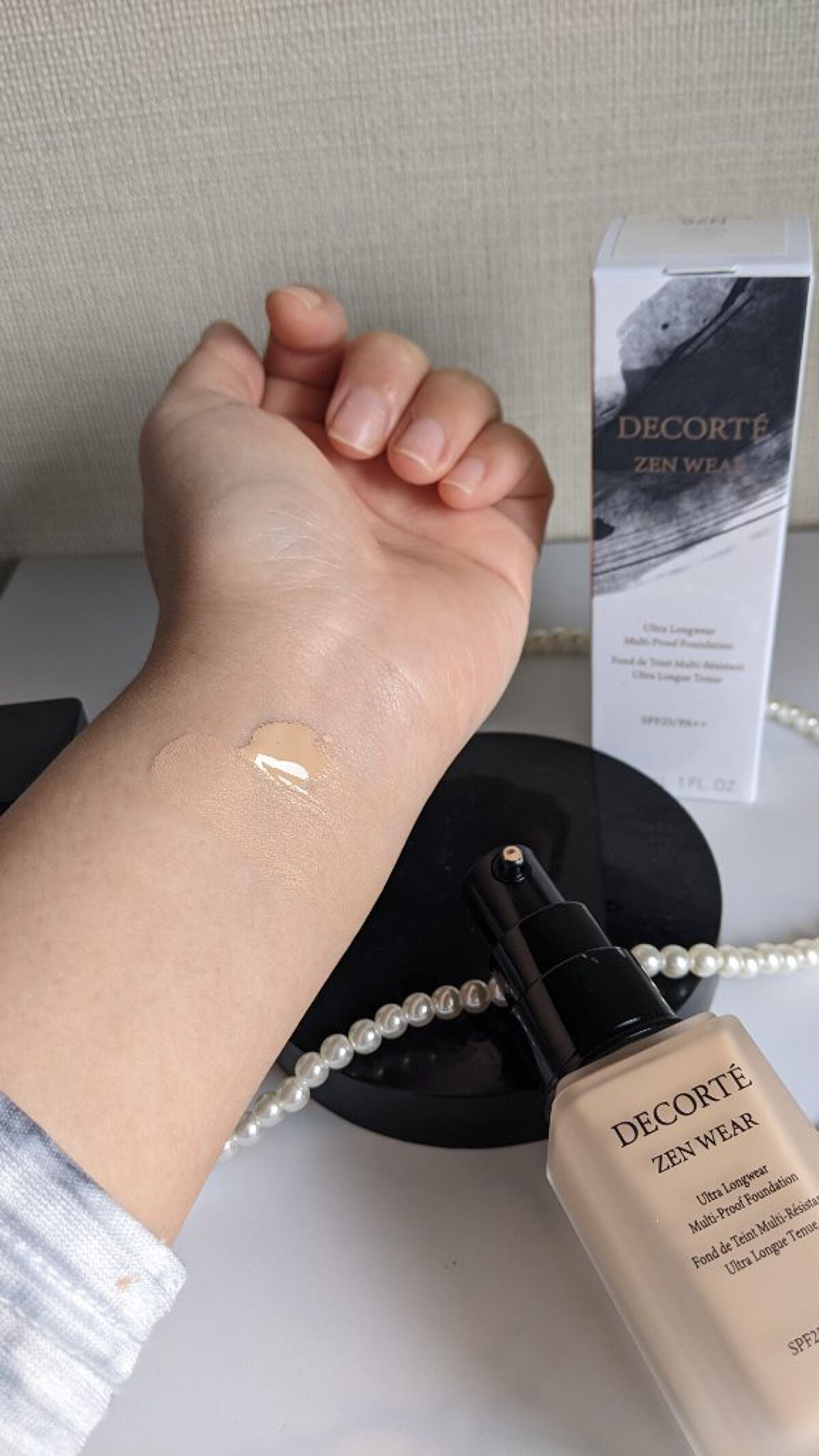 ゼン ウェア フルイド/DECORTÉ/リキッドファンデーションを使ったクチコミ(4枚目)