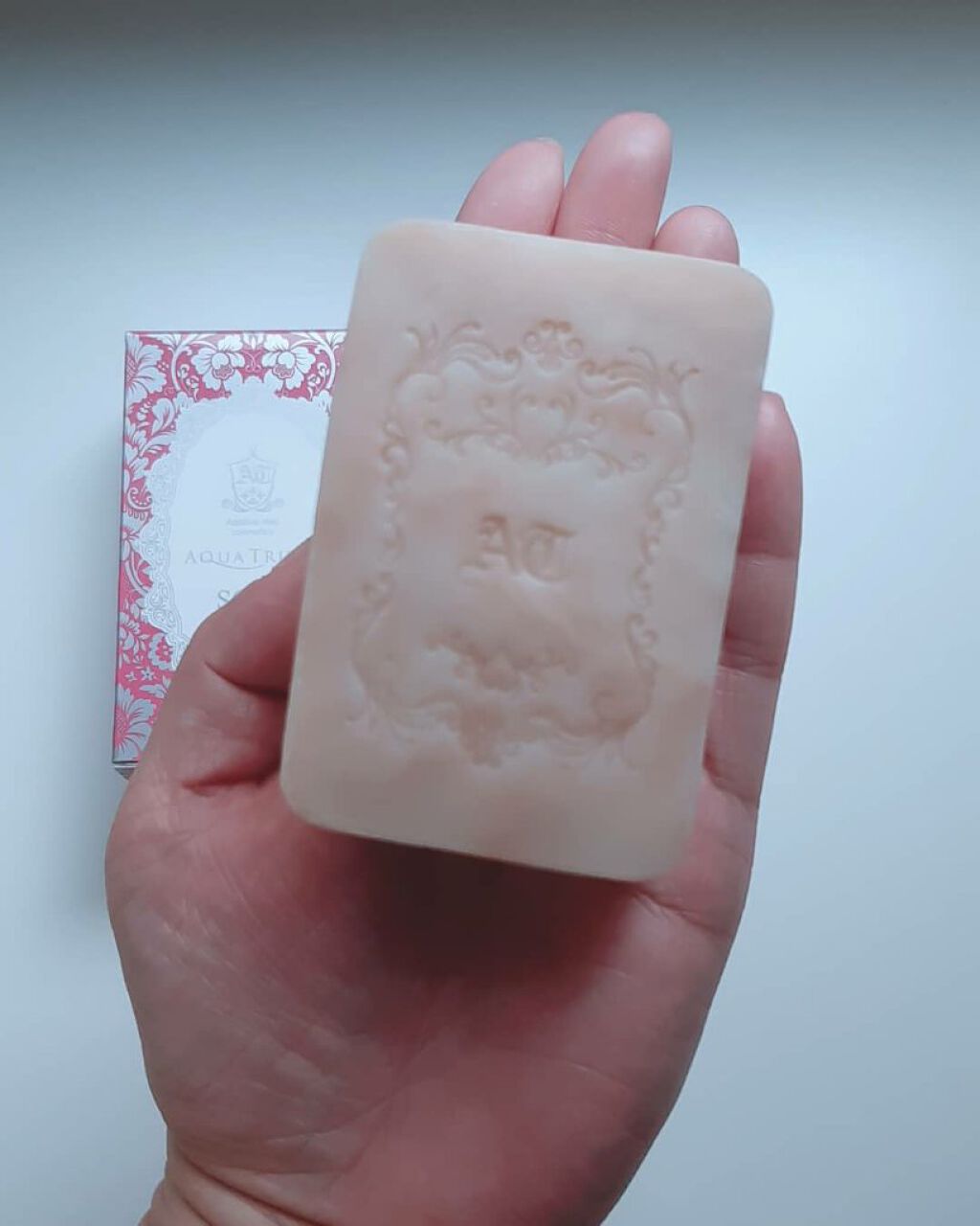 薔薇はちみつ石鹸/麗凍化粧品/洗顔石鹸を使ったクチコミ（3枚目）