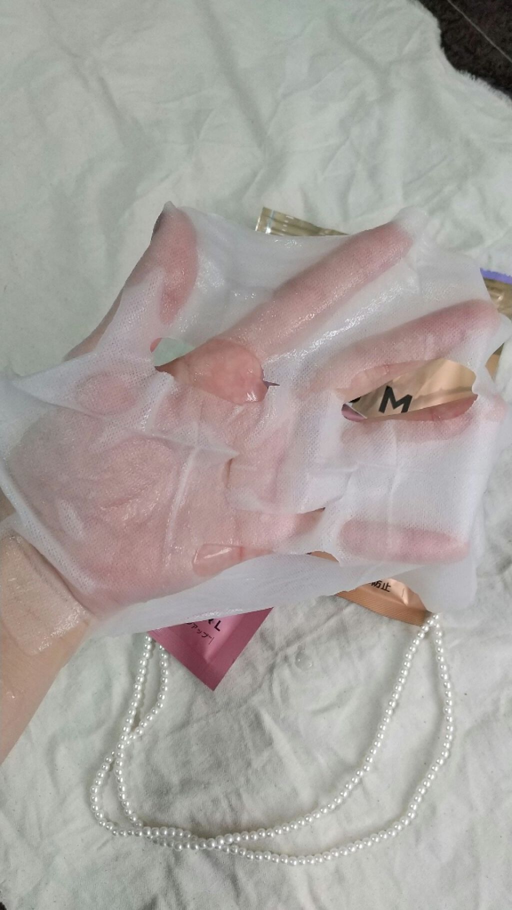 ディープケアマスク パール/RISM/シートマスク・パックを使ったクチコミ（2枚目）