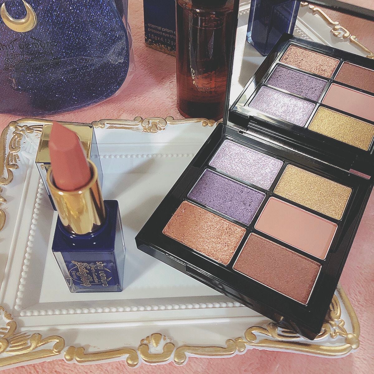 キヌ ルージュ サテン/shu uemura/口紅を使ったクチコミ(2枚目)