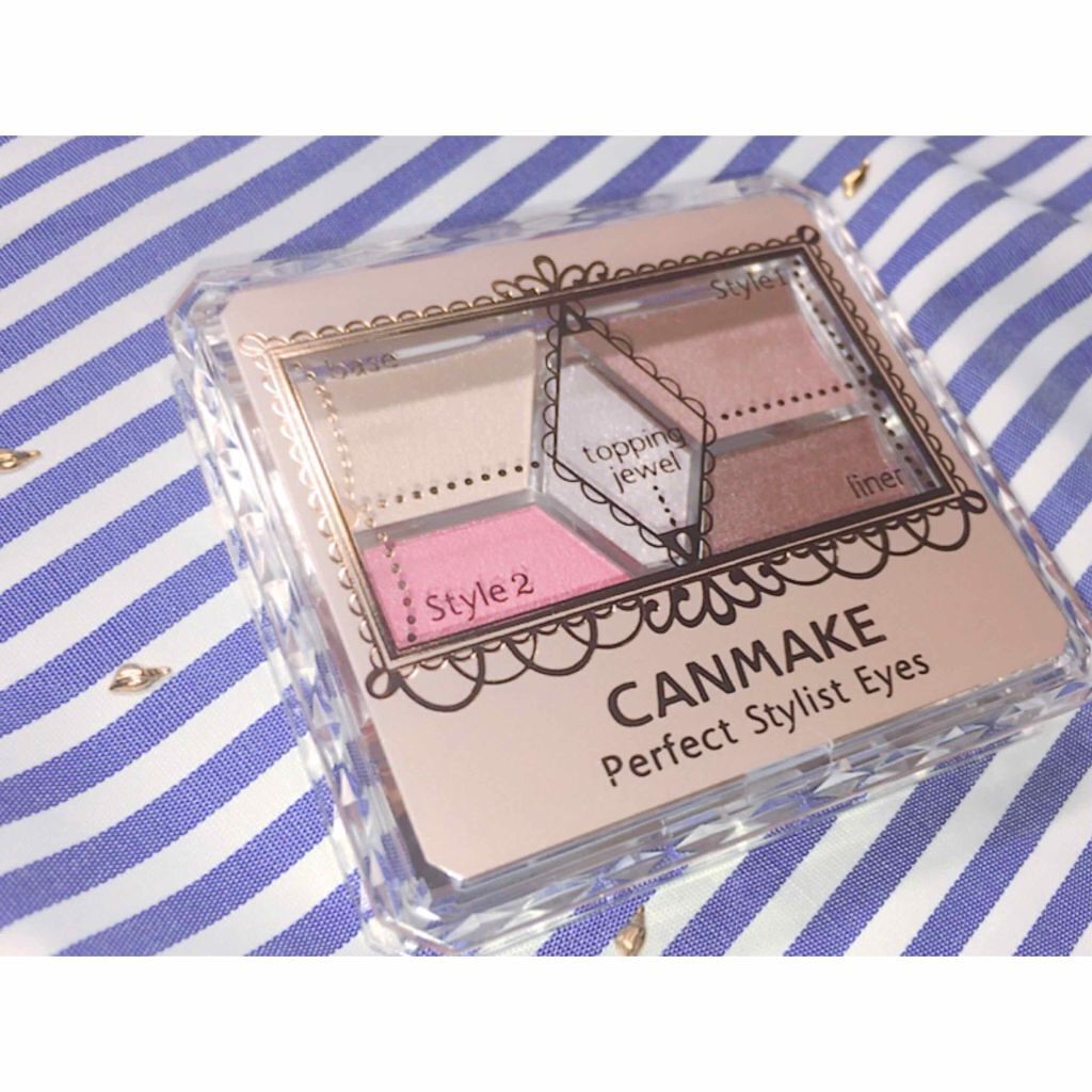 【旧品】パーフェクトスタイリストアイズ/キャンメイク/アイシャドウパレットを使ったクチコミ(1枚目)