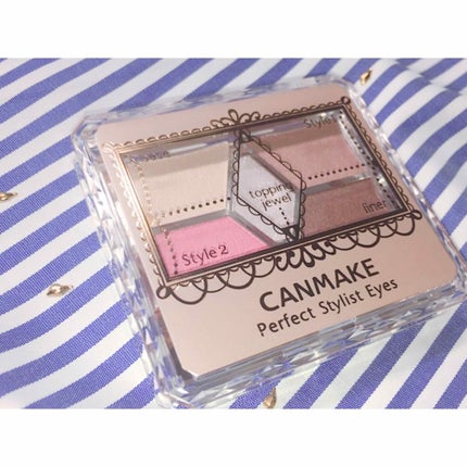 【旧品】パーフェクトスタイリストアイズ/キャンメイク/アイシャドウパレットを使ったクチコミ(1枚目)