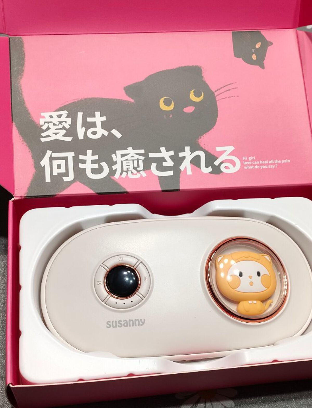 温熱ベルト/susanny/ボディケア美容家電を使ったクチコミ（3枚目）