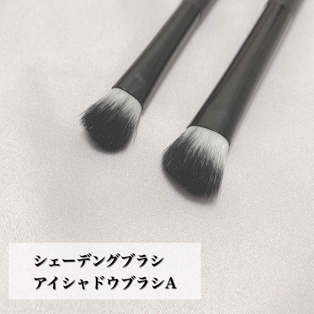 UR GLAM EYESHADOW BRUSH A/U R GLAM/メイクブラシを使ったクチコミ(2枚目)