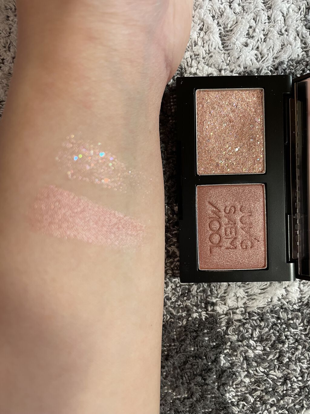 Refining Eyeshadow Double/JUNG SAEM MOOL/アイシャドウパレットを使ったクチコミ（1枚目）