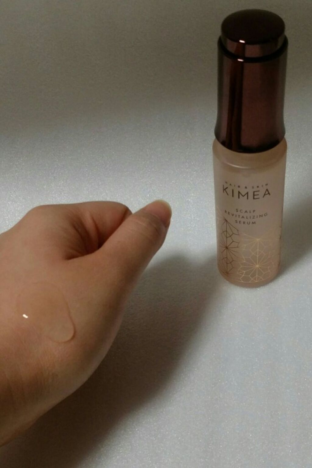 スカルプ リバイタライジングセラム/ヘア&スキン キメア/頭皮ローションを使ったクチコミ(1枚目)