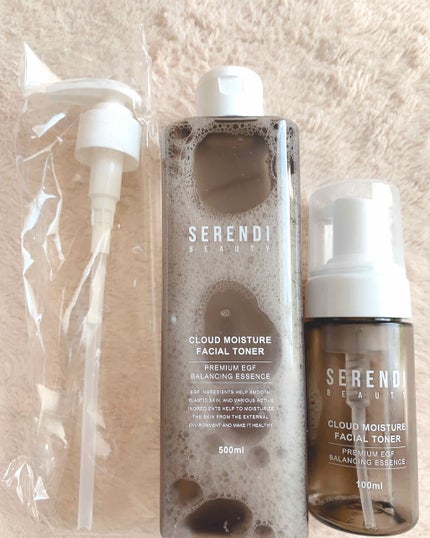 CLOUD MOISTURE FACIAL TONER/SERENDI BEAUTY/化粧水を使ったクチコミ(2枚目)