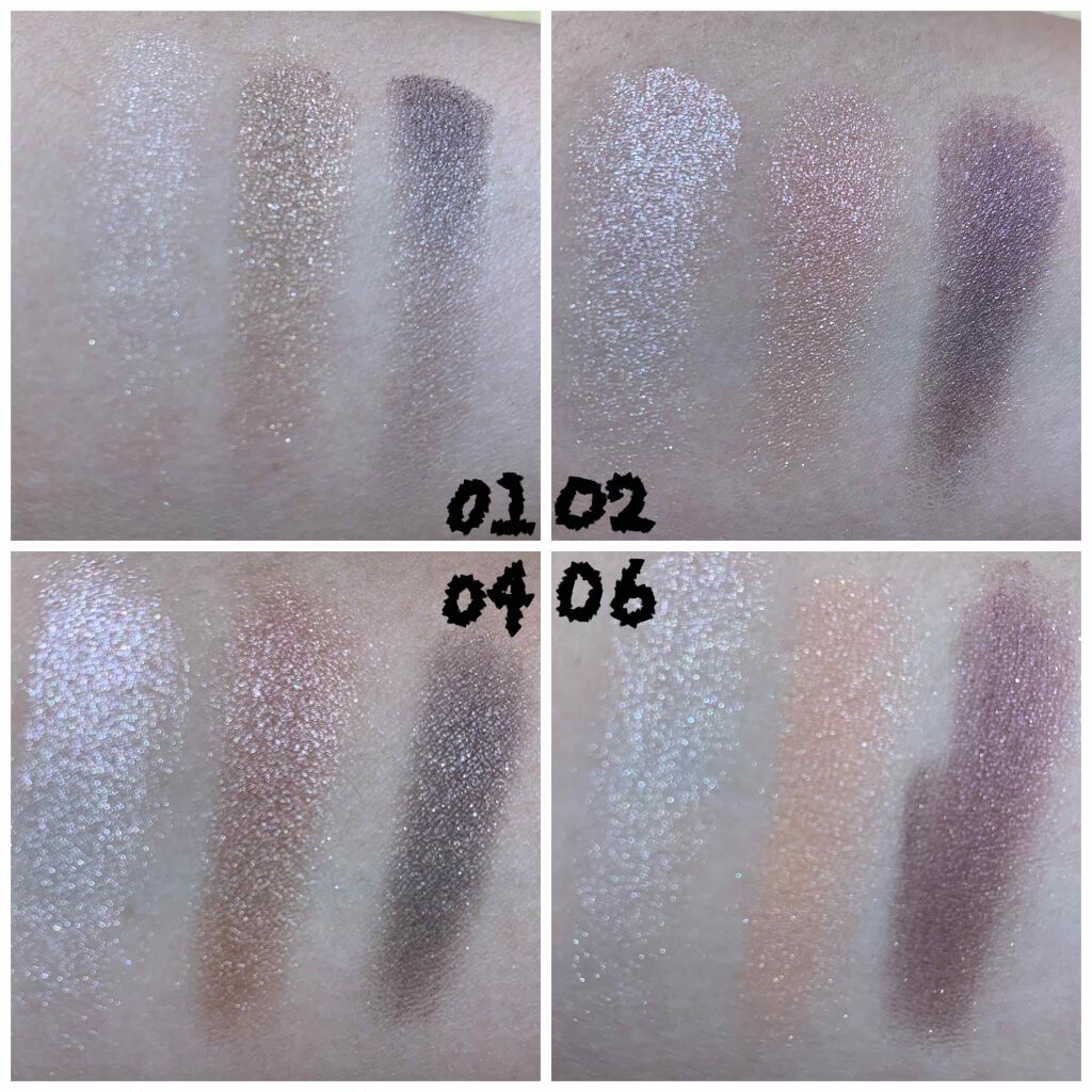 トーンアップアイシャドウ/CEZANNE/アイシャドウパレットを使ったクチコミ(4枚目)