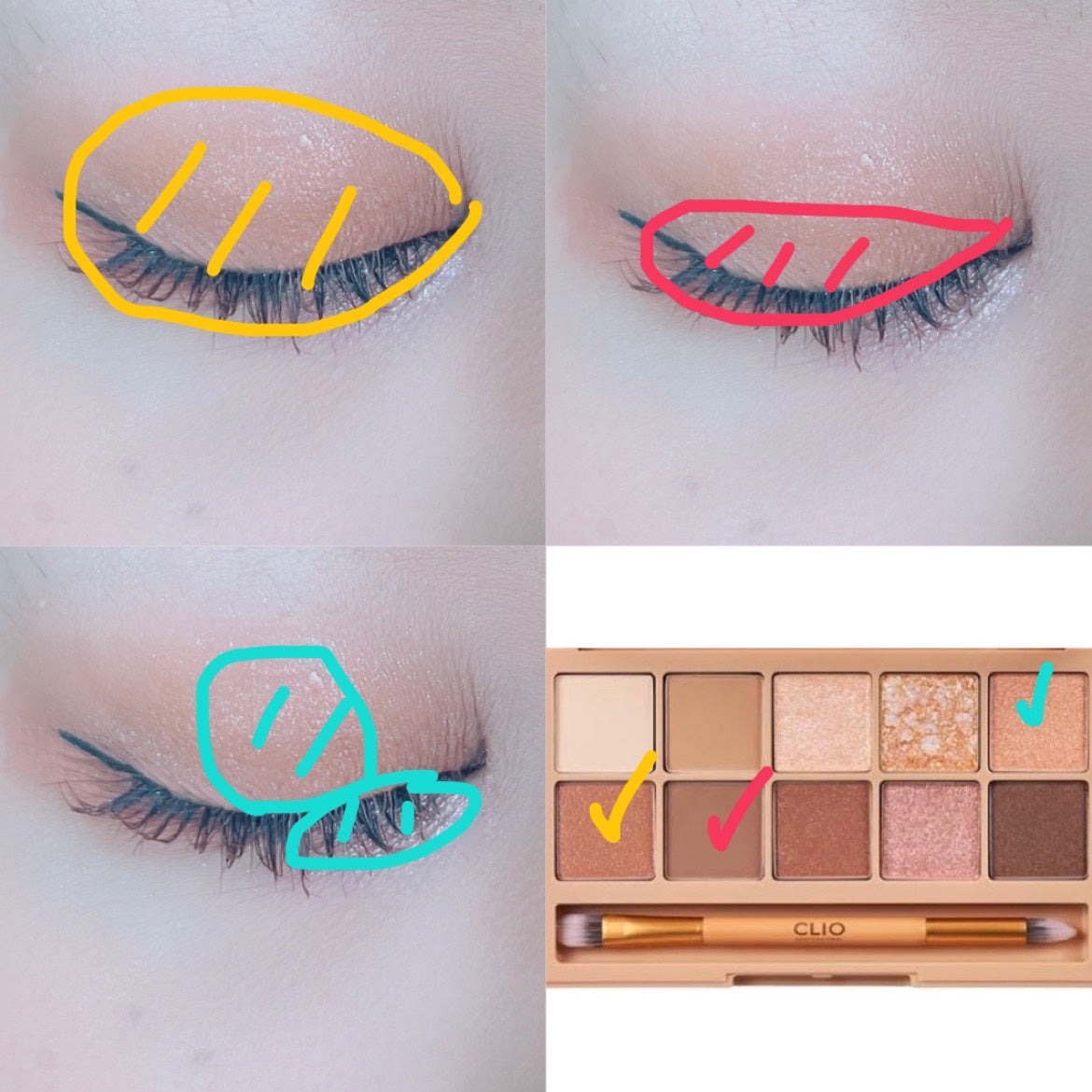 プロ アイ パレット/CLIO/アイシャドウパレットを使ったクチコミ(2枚目)