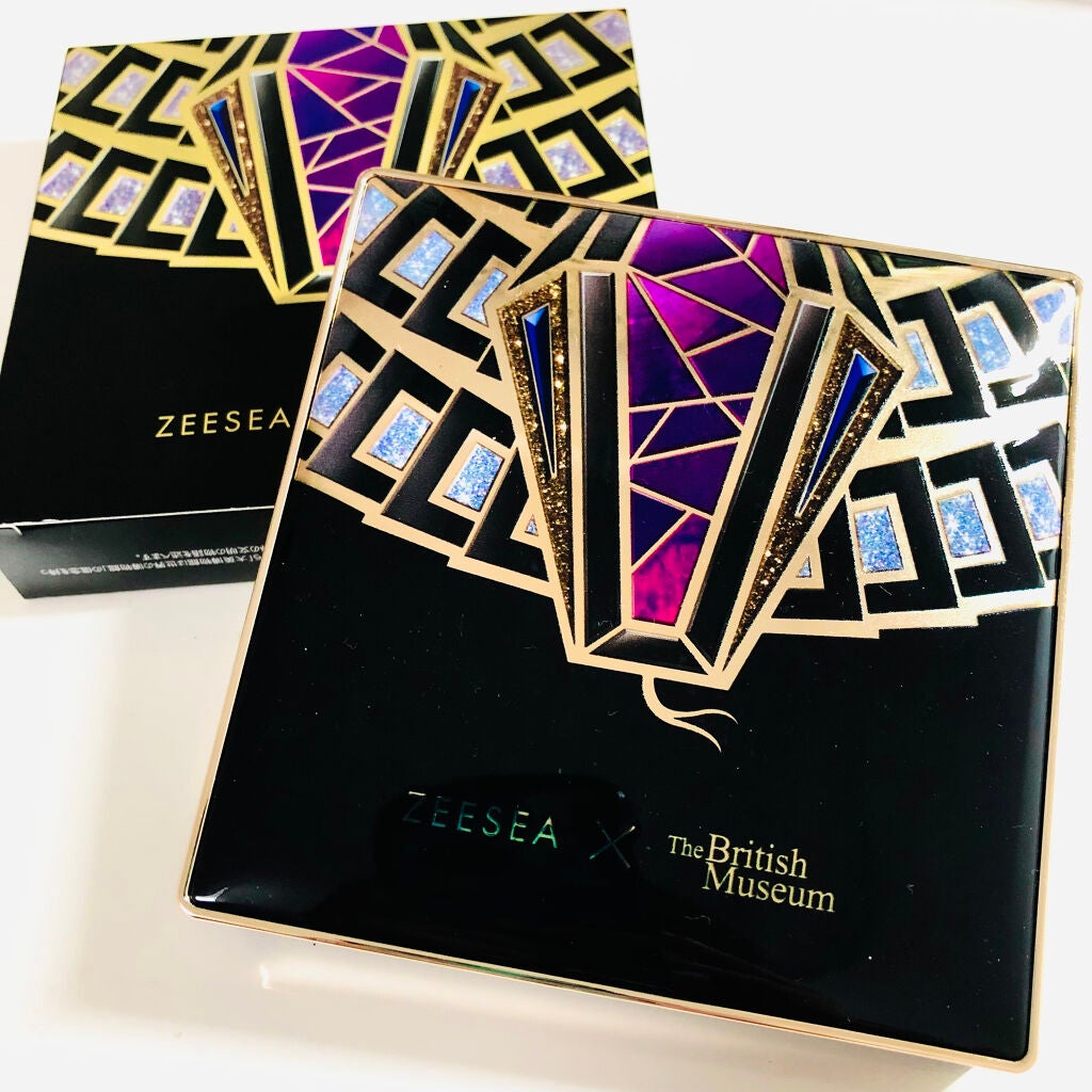 大英博物館 エジプトシリーズ アイシャドウパレット/ZEESEA/アイシャドウパレットを使ったクチコミ(1枚目)