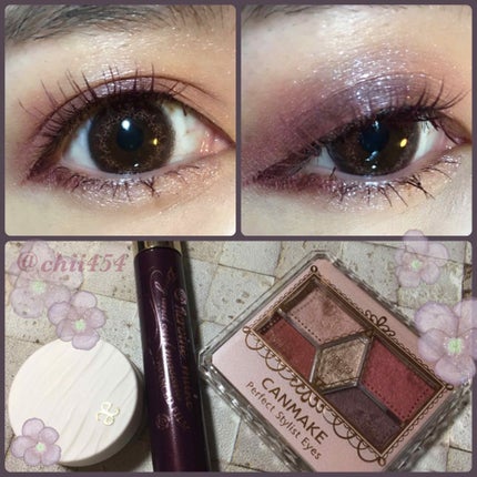 【旧品】パーフェクトスタイリストアイズ/キャンメイク/アイシャドウパレットを使ったクチコミ(1枚目)
