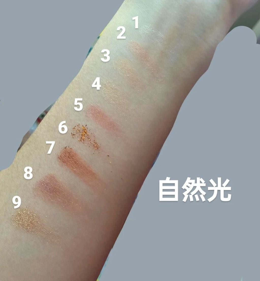 大英博物館 エジプトシリーズ アイシャドウパレット/ZEESEA/アイシャドウパレットを使ったクチコミ(4枚目)