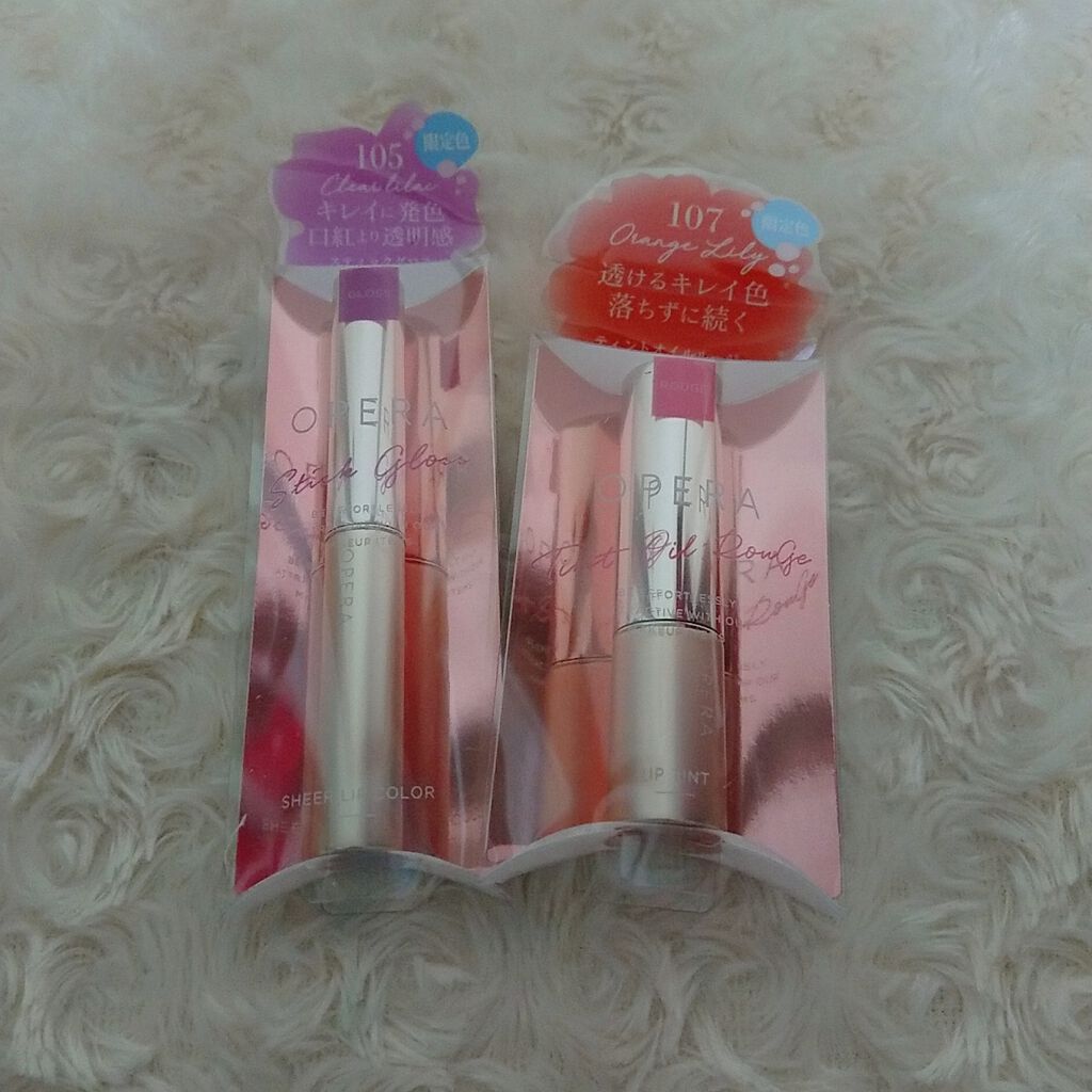 オペラ シアーリップカラー RN/OPERA/リップグロスを使ったクチコミ(1枚目)
