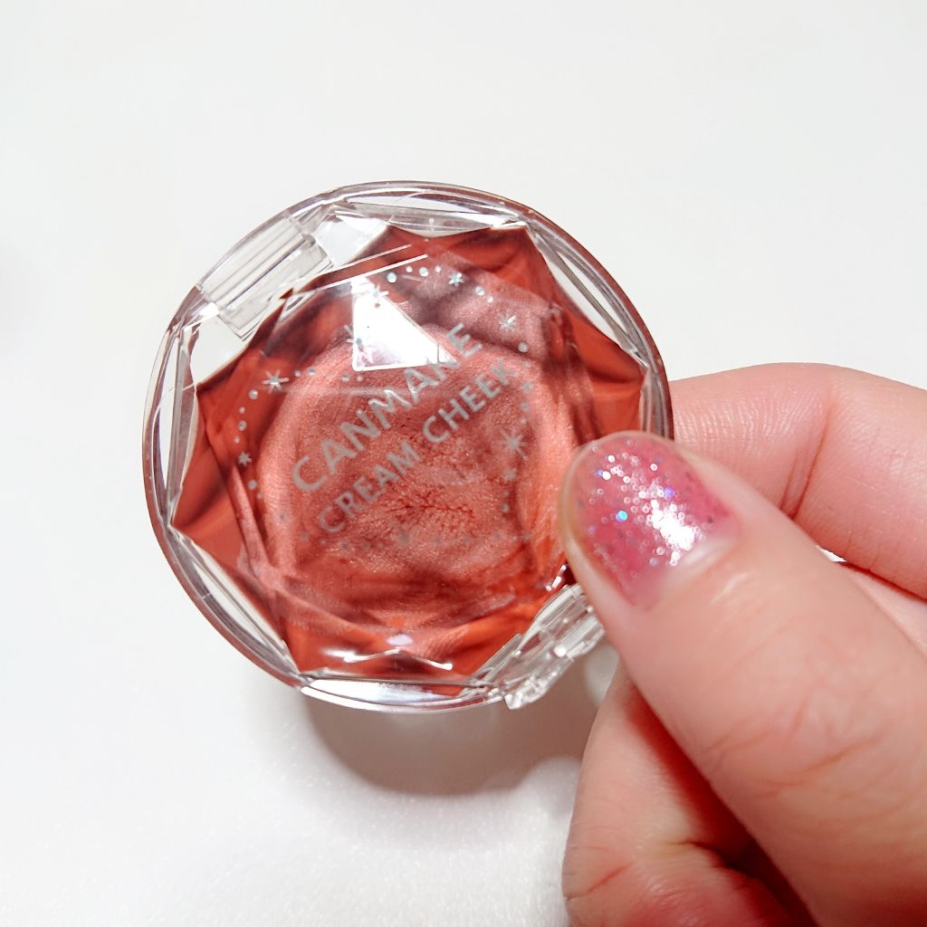 クリームチーク 17 キャラメルラテ/キャンメイク/ジェル・クリームチークを使ったクチコミ（1枚目）