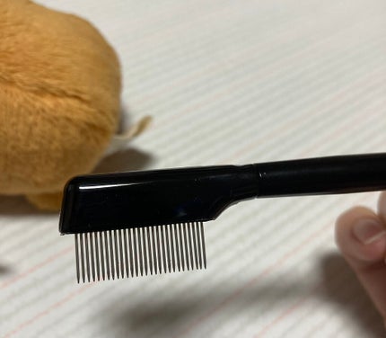 UR GLAM    EYELASH COMB/U R GLAM/メイクブラシを使ったクチコミ(2枚目)