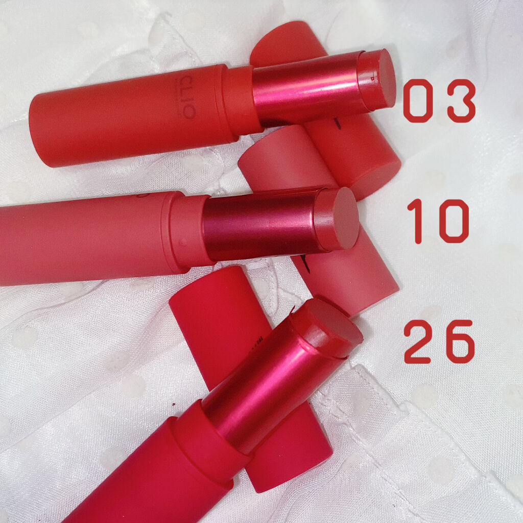 マッド マット リップ/CLIO/口紅を使ったクチコミ（3枚目）