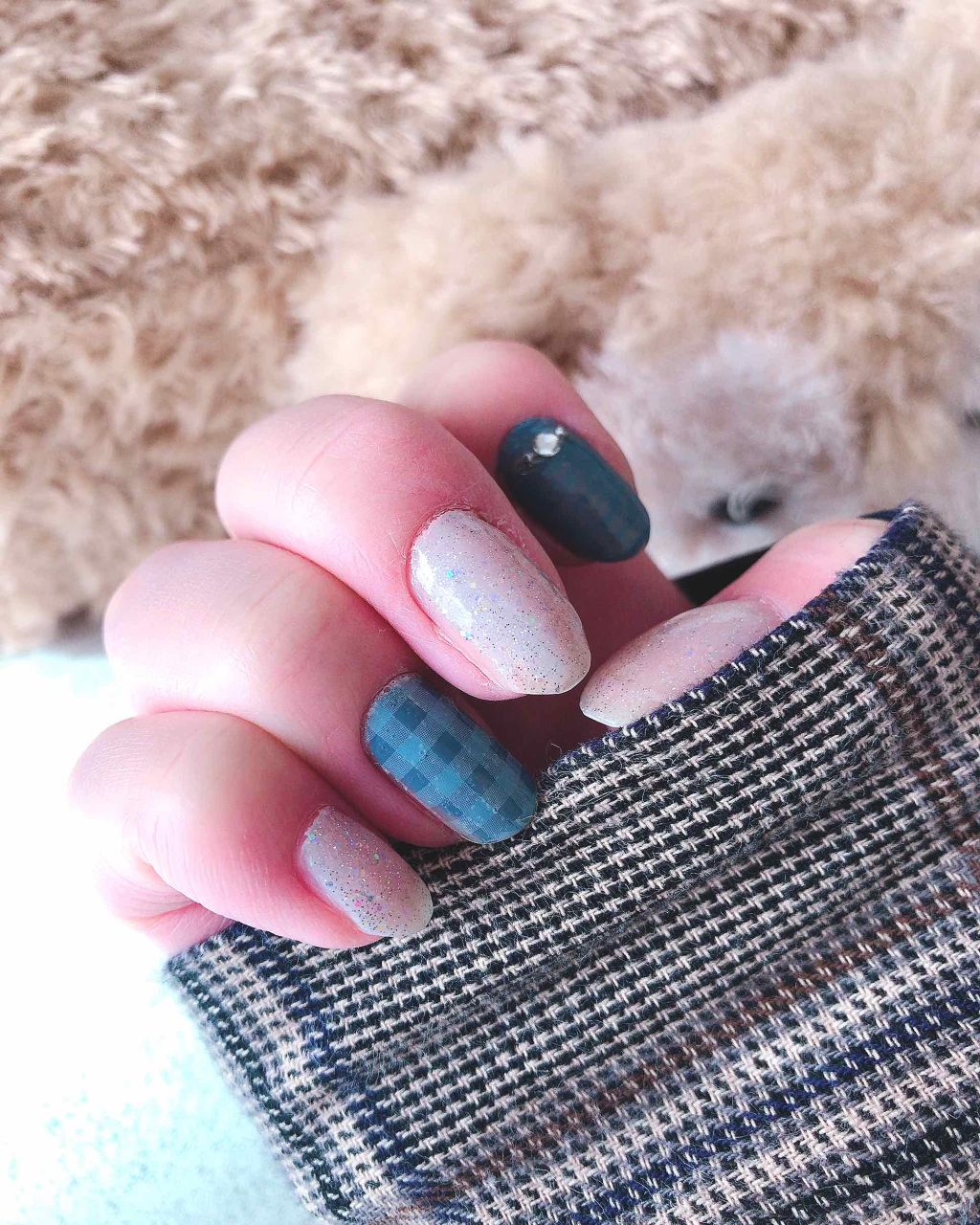 しずくネイルシール/キャンドゥ/ネイルシールを使ったクチコミ（2枚目）