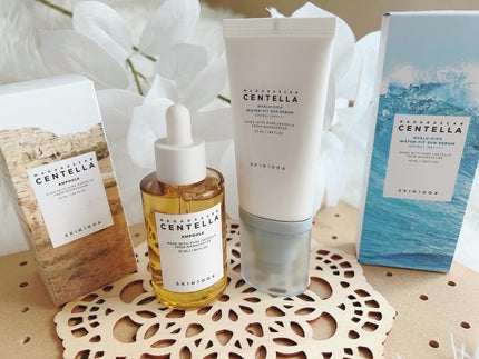 ヒアルーシカ ウォーターフィット サンセラム/SKIN1004/日焼け止めローションを使ったクチコミ(7枚目)