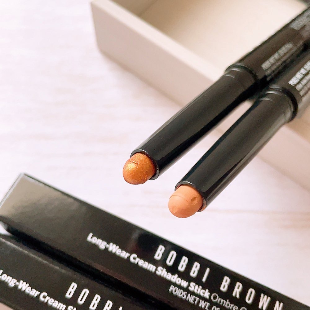 ロングウェア クリーム シャドウ スティック 60 トースト/BOBBI BROWN/スティックアイシャドウを使ったクチコミ（2枚目）