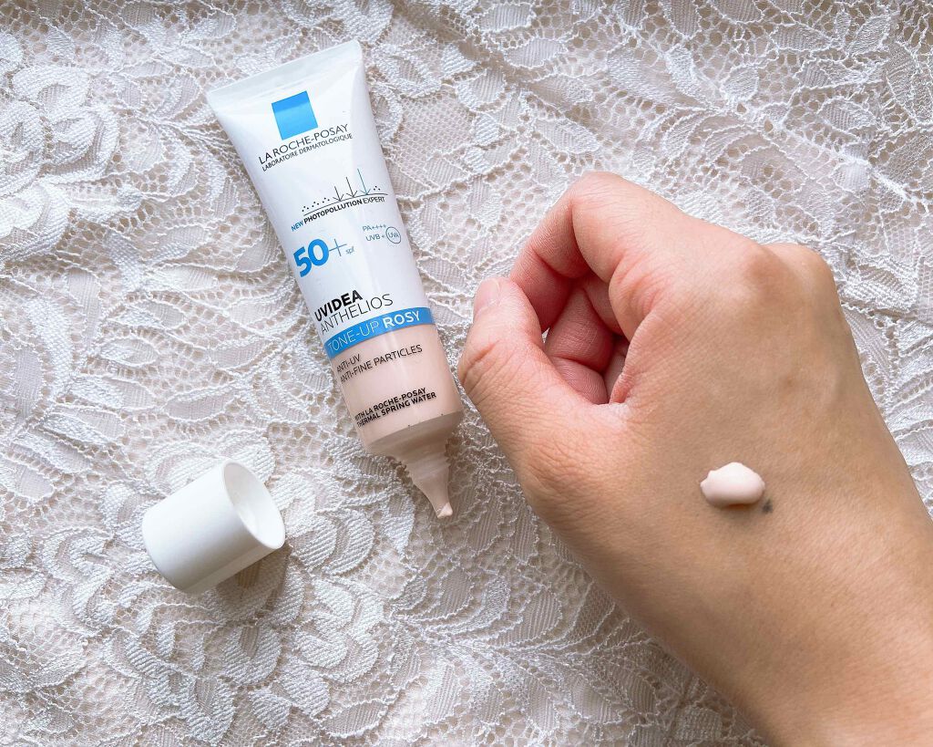 UVイデア XL プロテクショントーンアップ ローズ/ラ ロッシュ ポゼ/日焼け止めクリームを使ったクチコミ(2枚目)