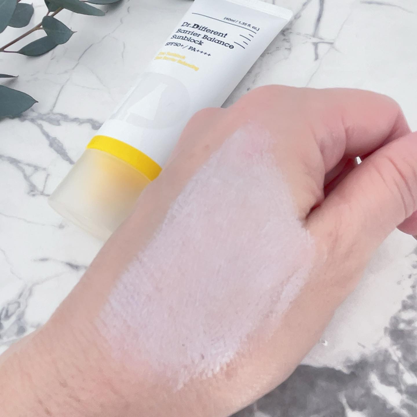 バリアバランスサンブロック/Dr.Different/日焼け止めミルクを使ったクチコミ（3枚目）