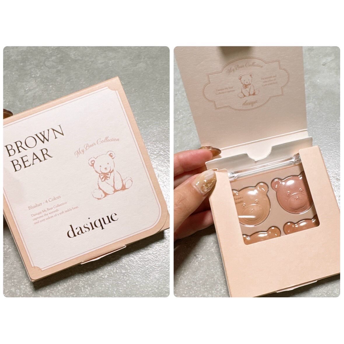 ブレンディングムードチーク/dasique/パウダーチークを使ったクチコミ（2枚目）