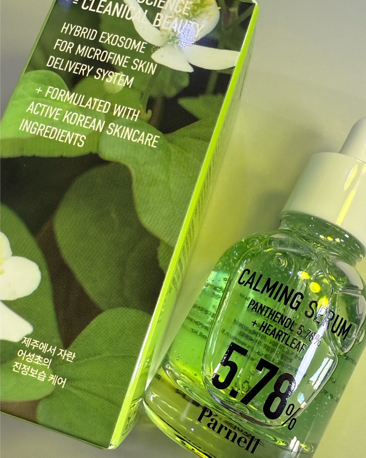 パンテノール 5.78 ドクダミ カーミング セラム/parnell/美容液を使ったクチコミ(1枚目)