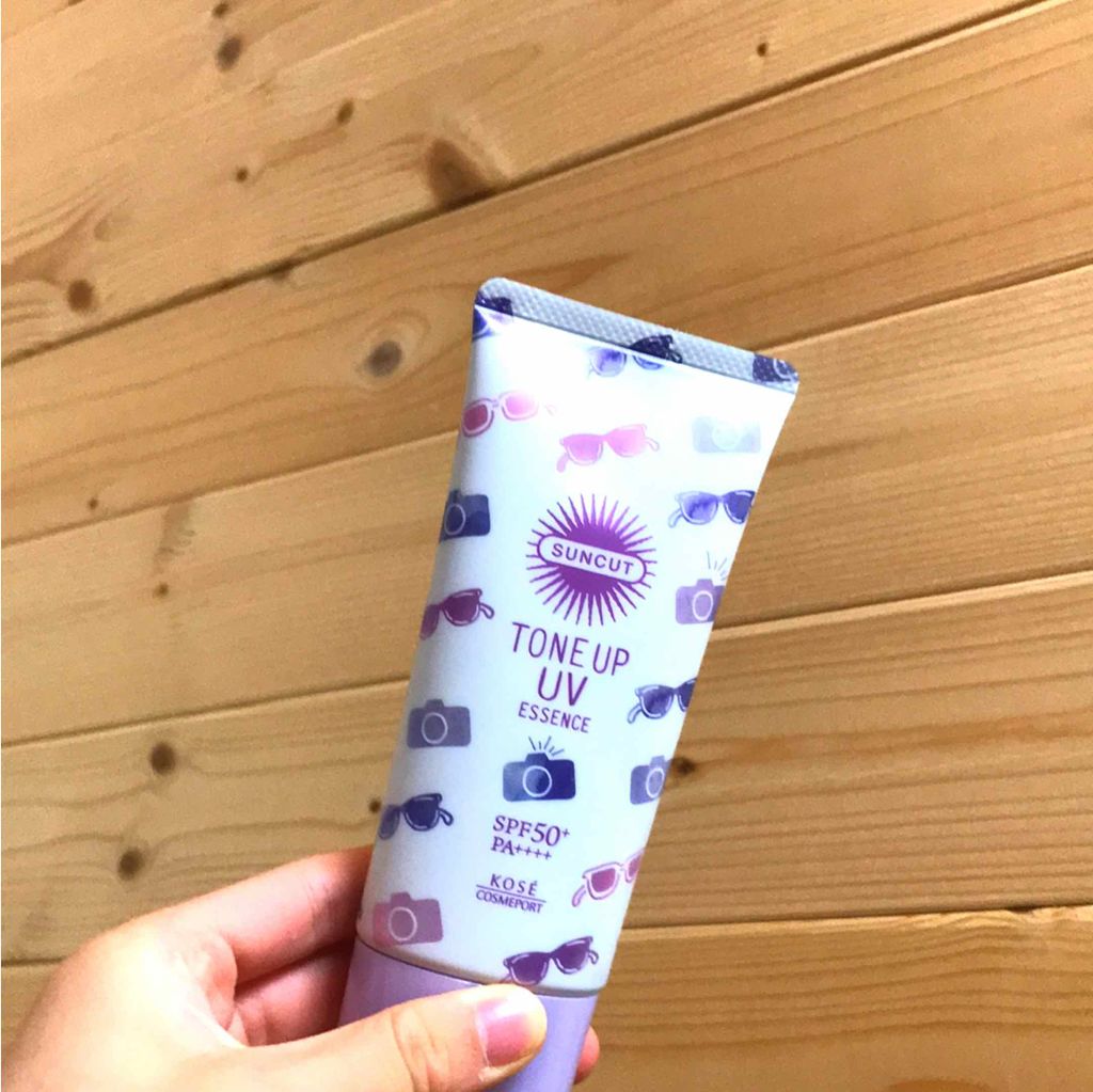 トーンアップUV エッセンス/サンカット®/日焼け止めローションを使ったクチコミ（1枚目）