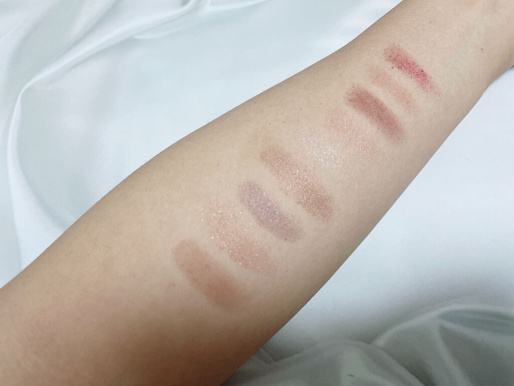 UR GLAM BLOOMING EYE COLOR PALETTE/U R GLAM/アイシャドウパレットを使ったクチコミ(2枚目)