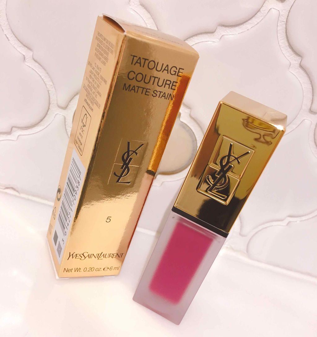 タトワージュ クチュール/YVES SAINT LAURENT BEAUTE/口紅を使ったクチコミ(1枚目)