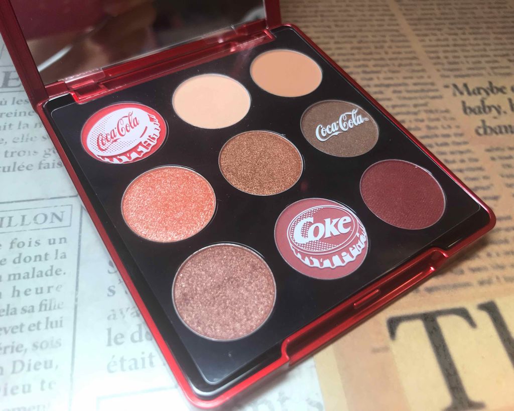 コカコーラ モノ ポップ アイズ/THE FACE SHOP/アイシャドウパレットを使ったクチコミ(2枚目)