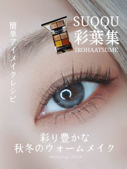 シグニチャー カラー アイズ/SUQQU/アイシャドウパレットを使ったクチコミ(1枚目)