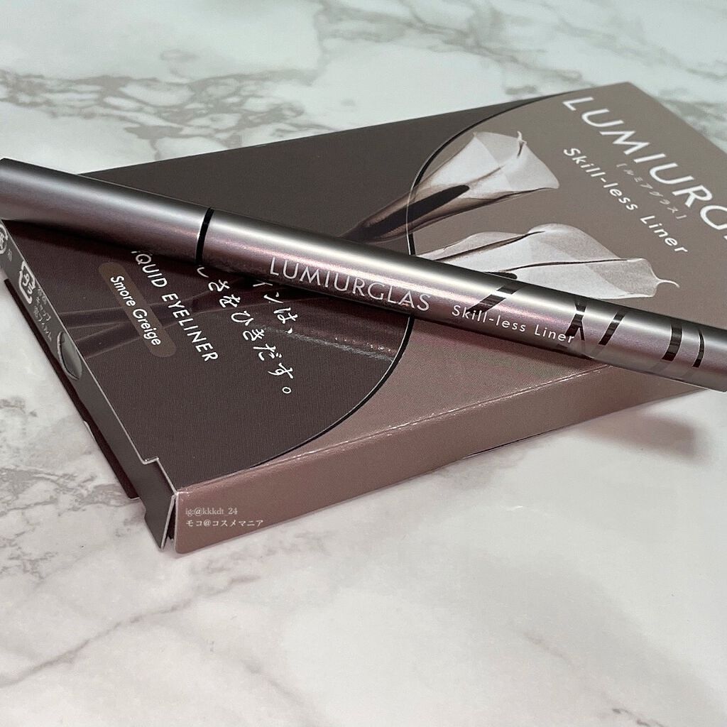 スキルレスライナー/LUMIURGLAS/リキッドアイライナーを使ったクチコミ(2枚目)