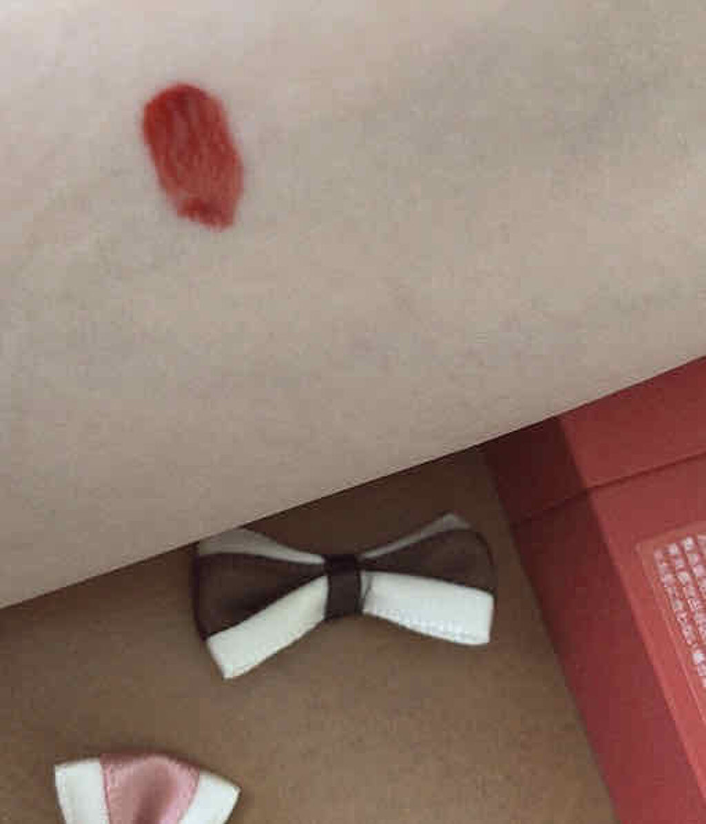 ジューシーリブティント 04 クランベリー/RICAFROSH/リップティントを使ったクチコミ（3枚目）