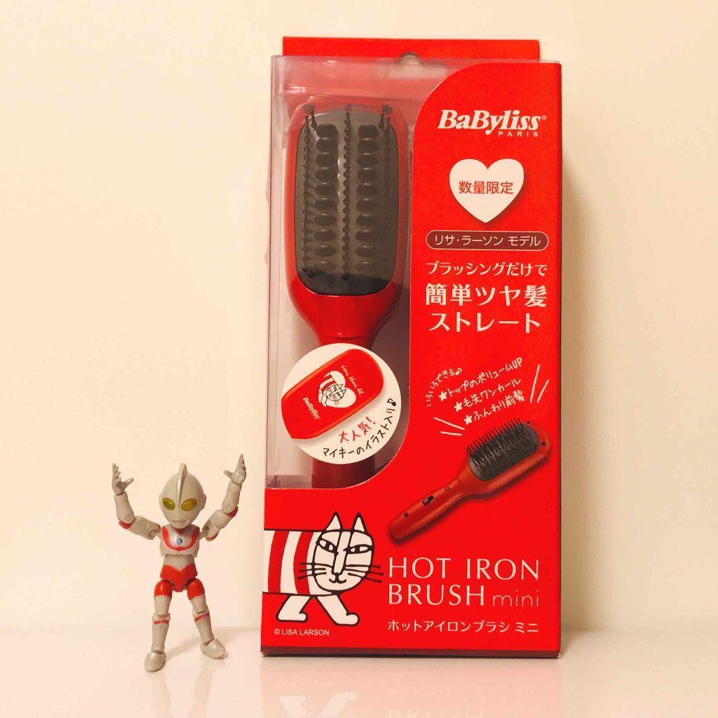 ホットアイロンブラシ ミニ/べビリス/ヒートブラシを使ったクチコミ(1枚目)