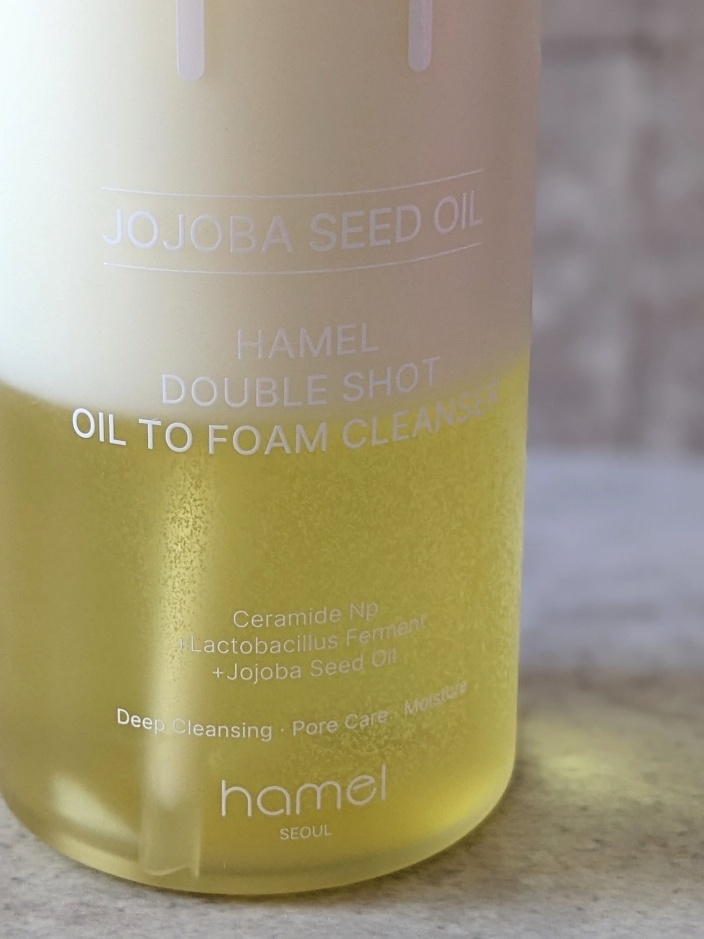 ダブルショットオイルトゥーフォームクレンザー/HAMEL/オイルクレンジングを使ったクチコミ(2枚目)