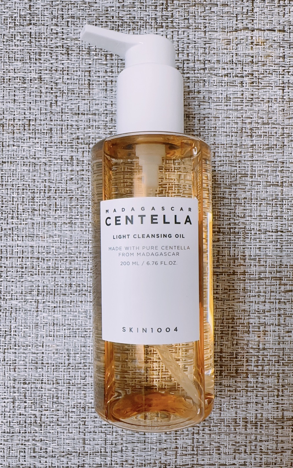 センテラ ライトクレンジングオイル/SKIN1004/オイルクレンジングを使ったクチコミ（1枚目）
