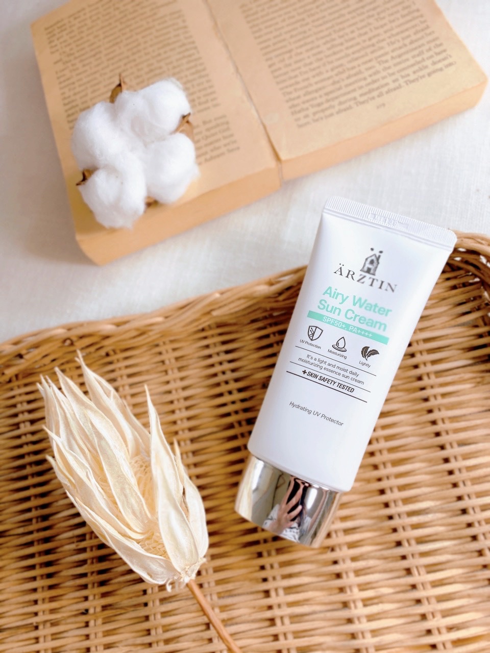 エアリーウォーターサンクリーム/エルツティン/日焼け止めクリームを使ったクチコミ（1枚目）
