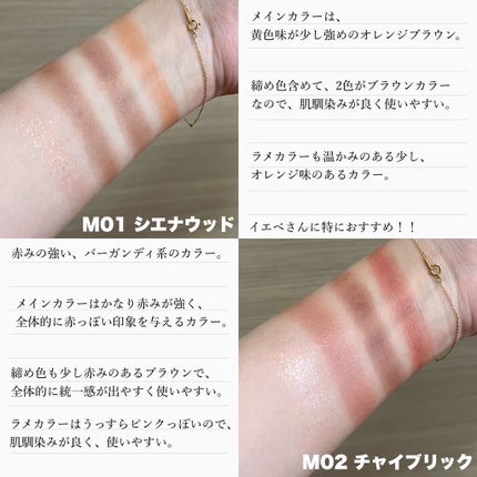 シルキースフレアイズ(マットタイプ)/キャンメイク/アイシャドウパレットを使ったクチコミ(3枚目)