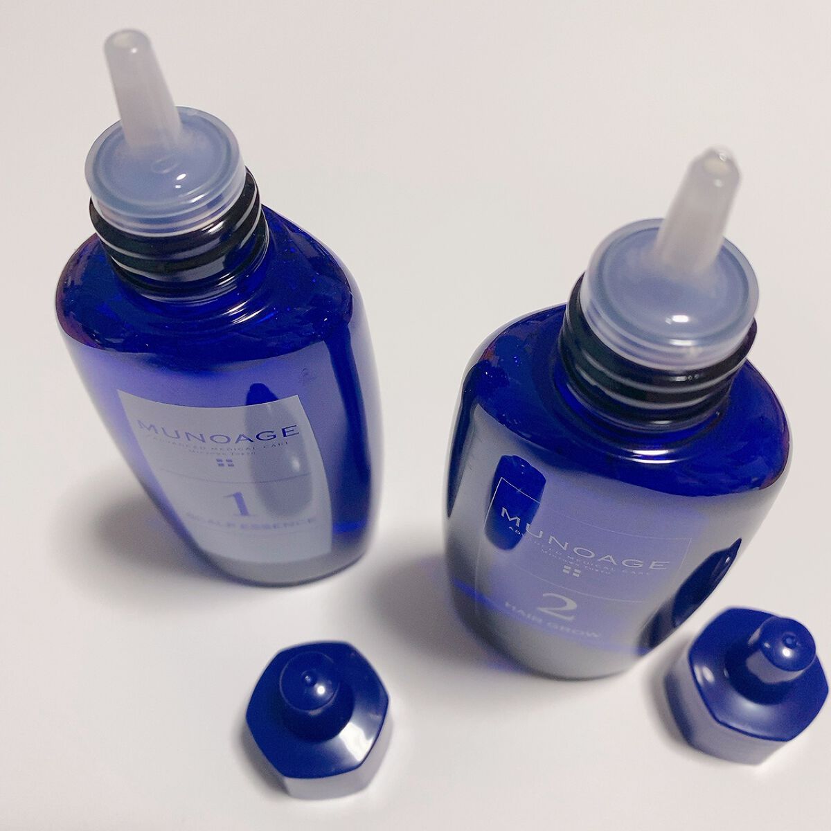 Wアプローチヘアプログラム/MUNOAGE(ミューノアージュ)/頭皮ローションを使ったクチコミ(3枚目)