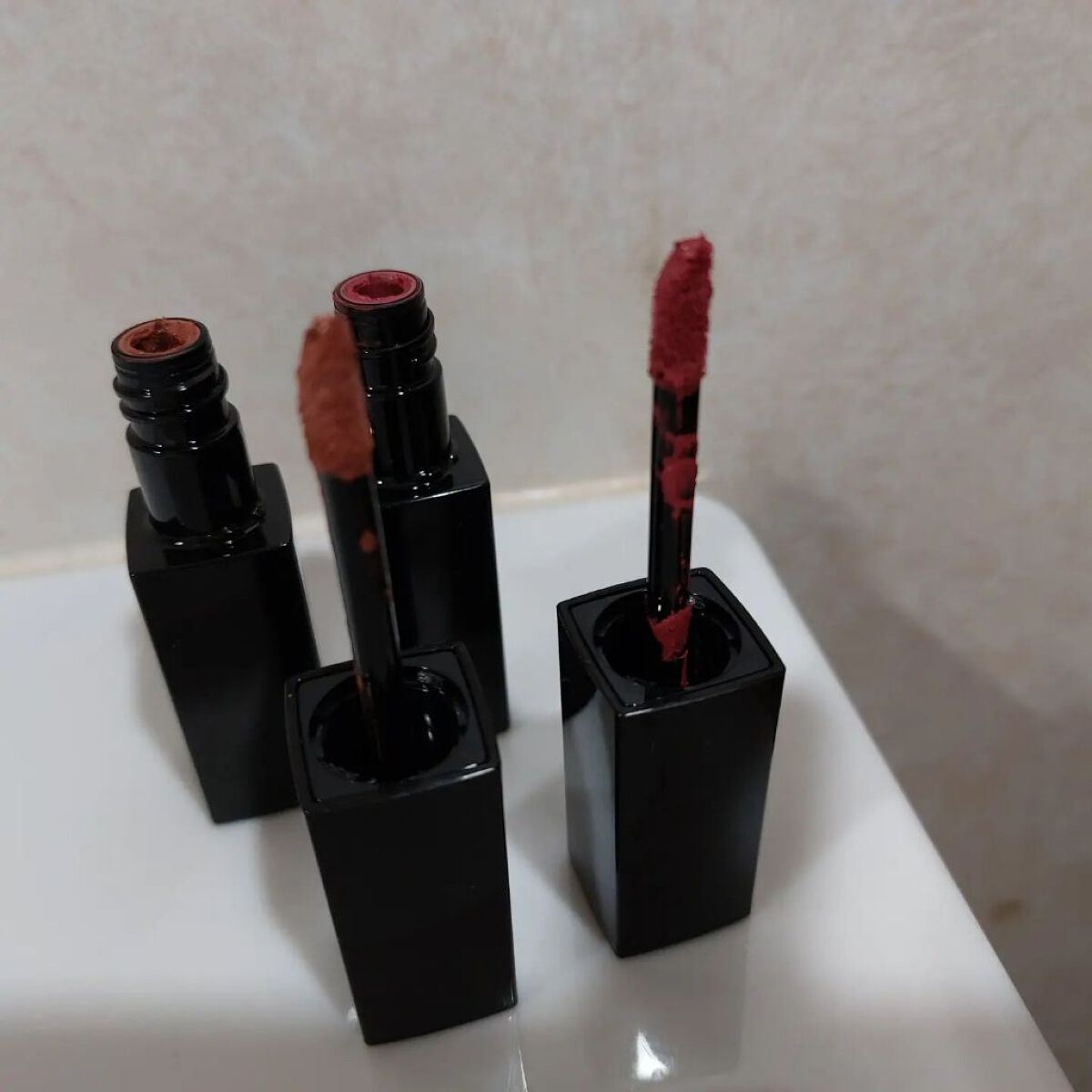 リップモンスター スフレマット/KATE/口紅を使ったクチコミ（2枚目）