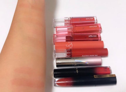 アピュー ウォーターライト ティント/A’pieu/リップティントを使ったクチコミ(4枚目)