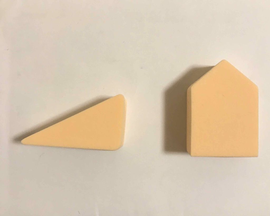 ジェリータッチスポンジ ウェッジ型/ロージーローザ/パフ・スポンジを使ったクチコミ（2枚目）