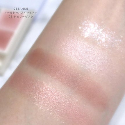 ペールトーンアイシャドウ/CEZANNE/アイシャドウを使ったクチコミ(4枚目)