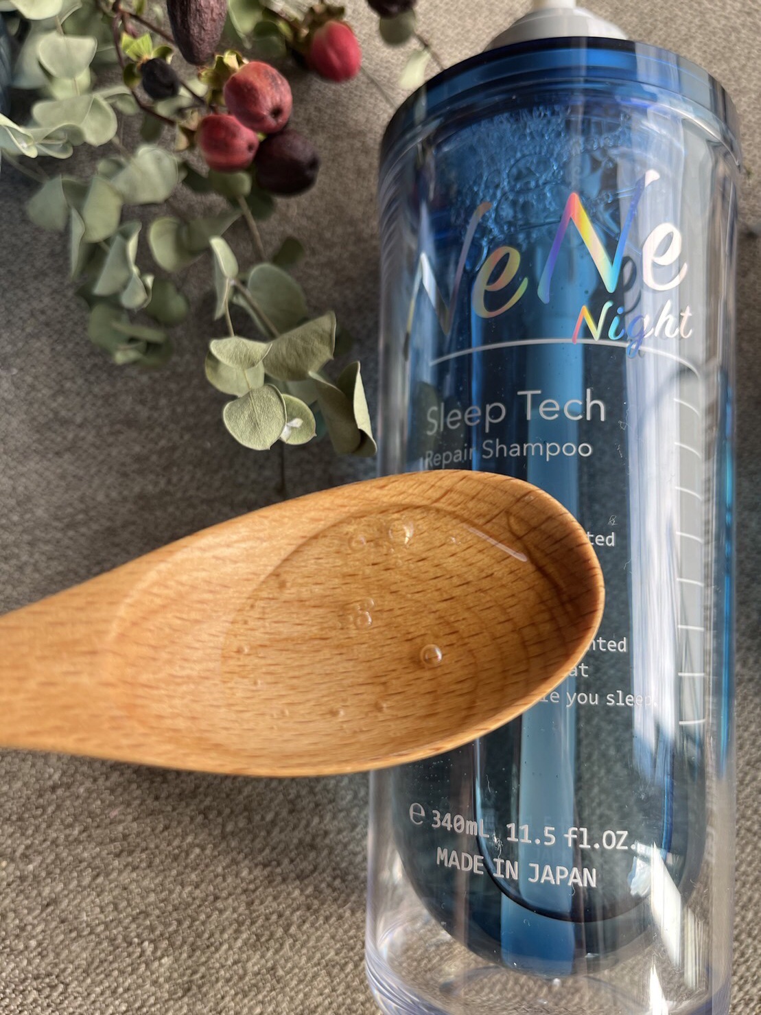 スリープテック リペア シャンプー／ヘアトリートメント/NeNe Night/市販シャンプーを使ったクチコミ（2枚目）