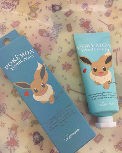 ポケモンハンドクリーム イーブイ/ラヴィジア/ハンドクリームを使ったクチコミ(1枚目)