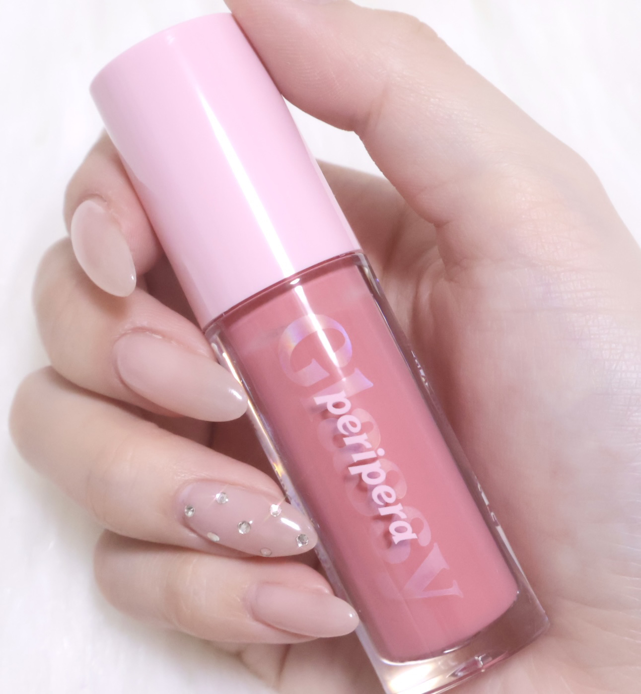 インク グラスティング リップ グロス 08 ラブ オブ フェイト(LOVE OF FATE)/PERIPERA/リップグロスを使ったクチコミ（1枚目）