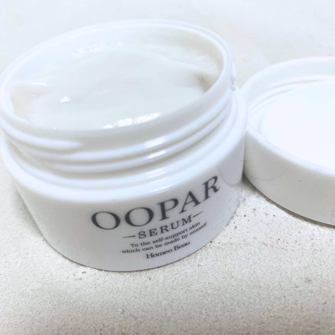 オーパーセラム/Homeo Beau/フェイスクリームを使ったクチコミ（3枚目）