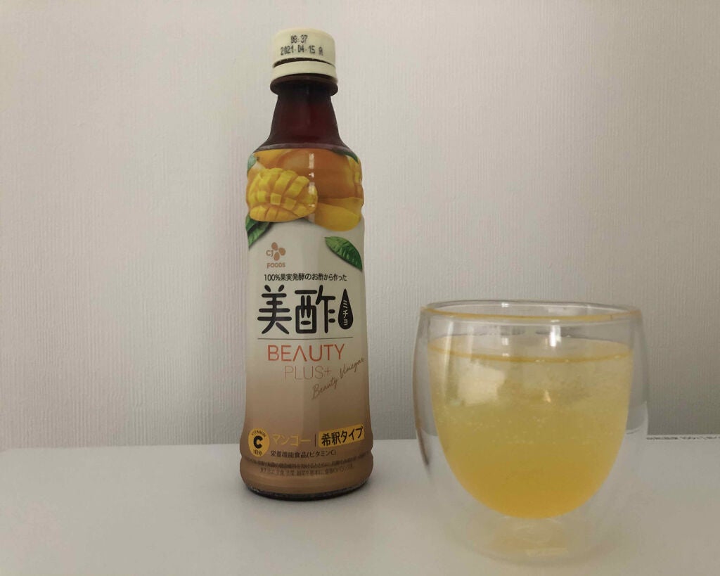 美酢 BEAUTY PLUS マンゴー/美酢(ミチョ)/その他飲むお酢を使ったクチコミ(2枚目)
