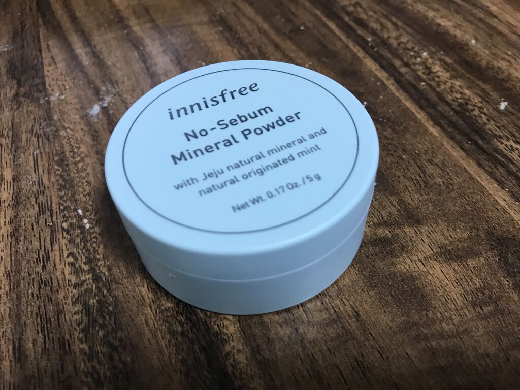 ノーセバム ミネラルパウダー/innisfree/ルースパウダーを使ったクチコミ（1枚目）